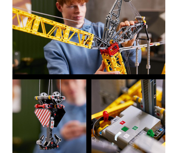 LEGO Technic 42146 Żuraw gąsienicowy Liebherr LR 13000 - 1159434 - zdjęcie 11